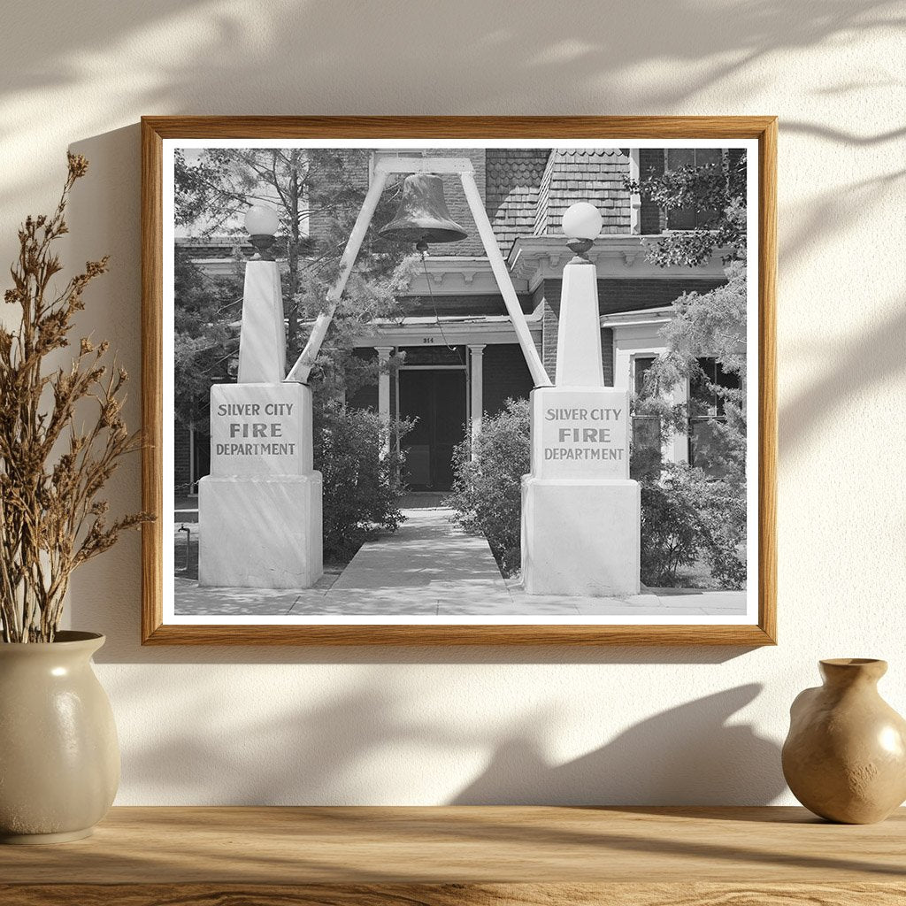 Silver City Fire Department Entrance May 1940