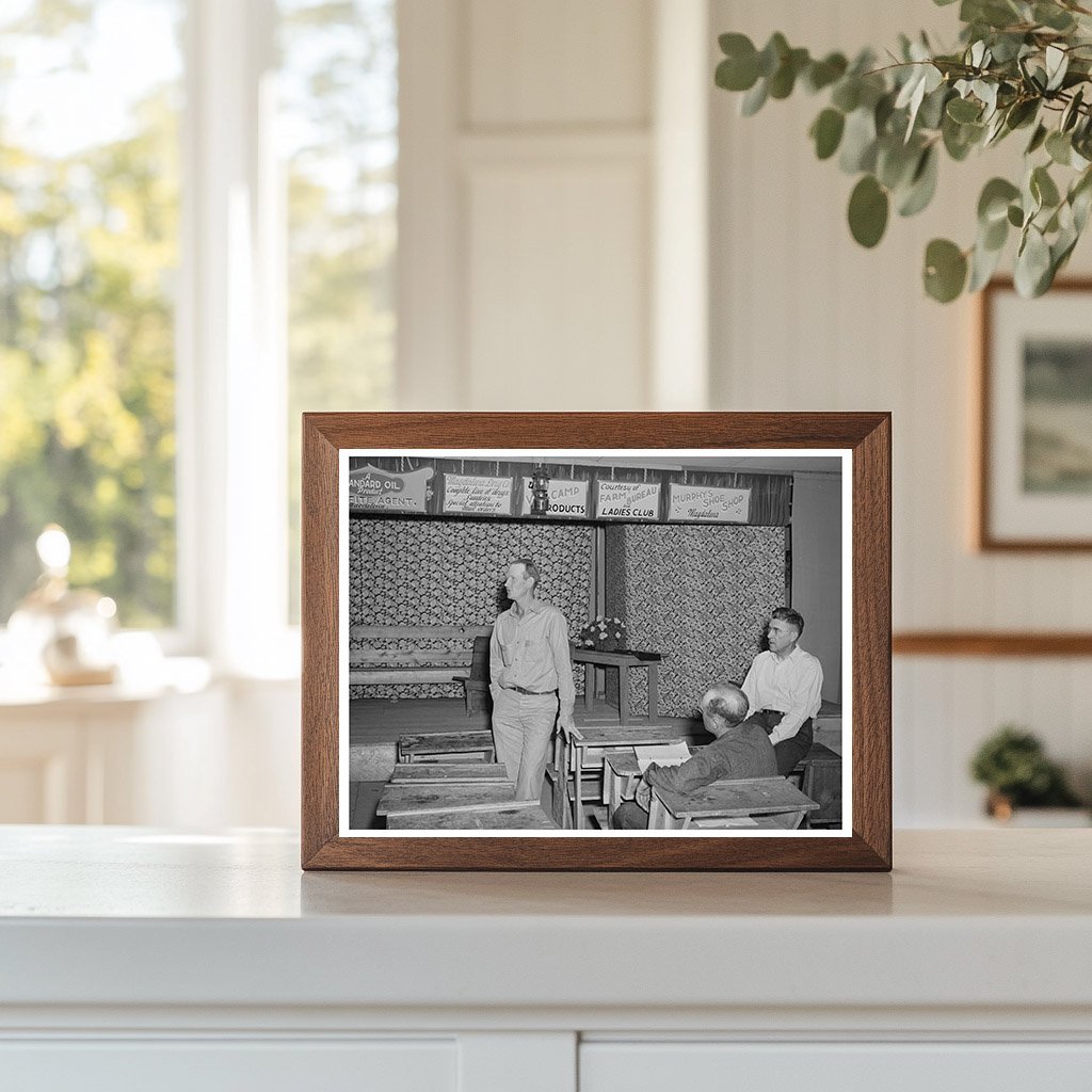 County Commissioner at Farm Bureau Meeting Pie Town 1940