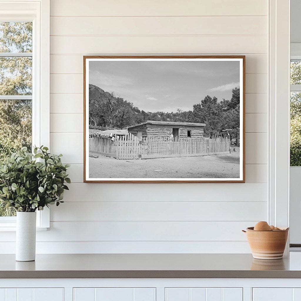 Jack Whinery Dugout House Pie Town New Mexico 1940