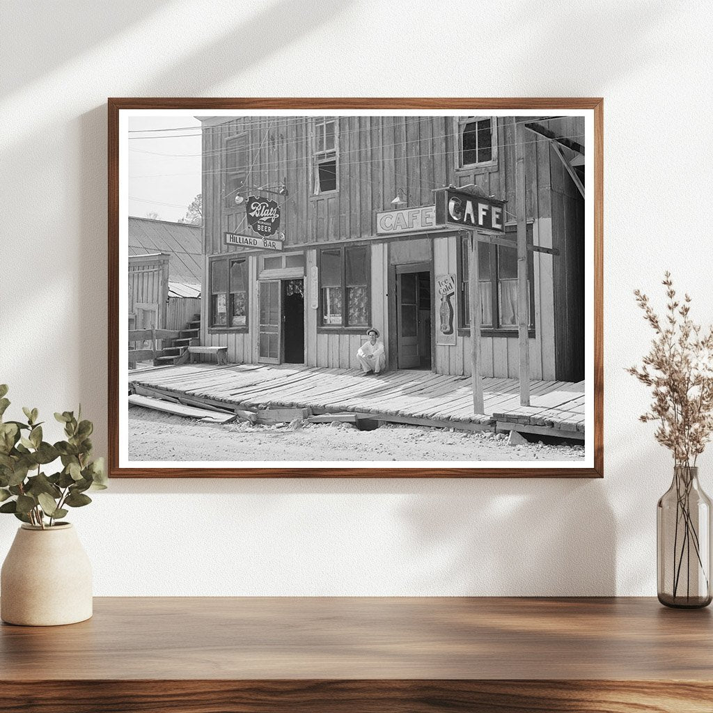 Mogollon New Mexico Bar and Cafe May 1940