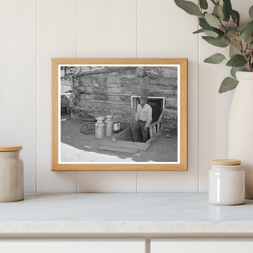Faro Caudill Homesteader in Pie Town New Mexico 1940