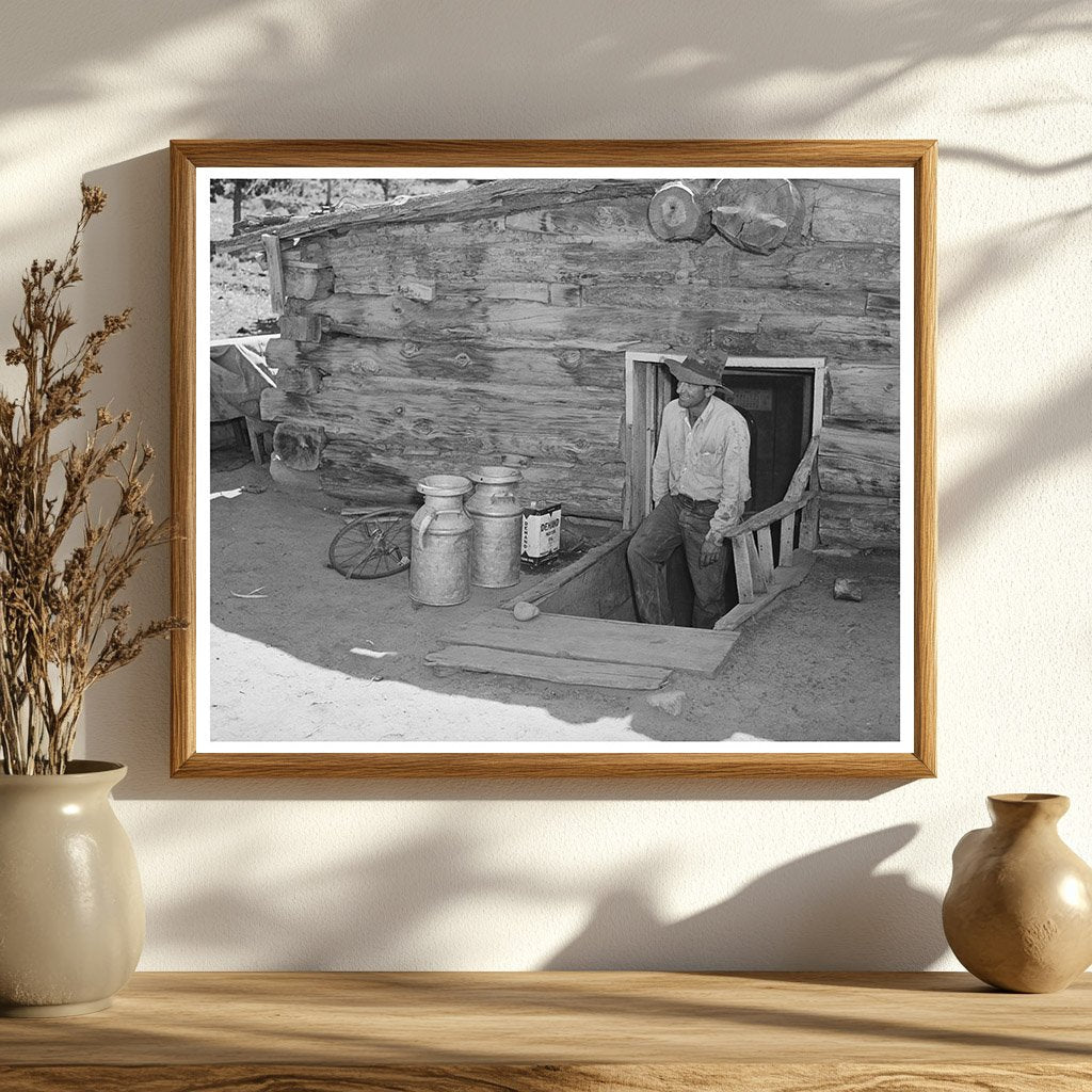 Faro Caudill Homesteader in Pie Town New Mexico 1940