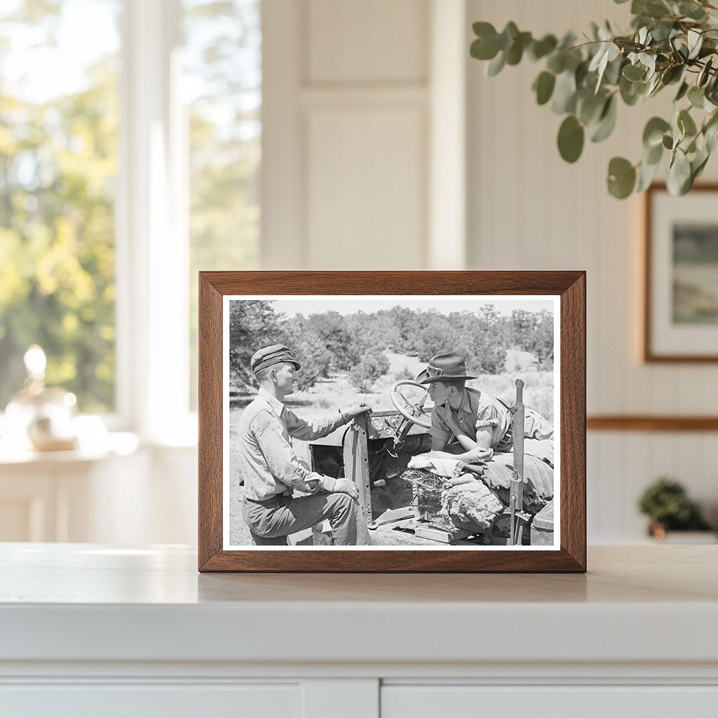 Farmer and Brother in Pie Town New Mexico June 1940