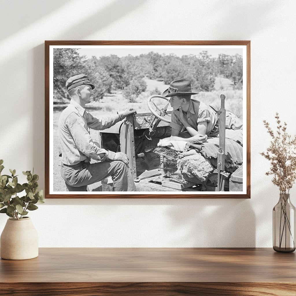 Farmer and Brother in Pie Town New Mexico June 1940