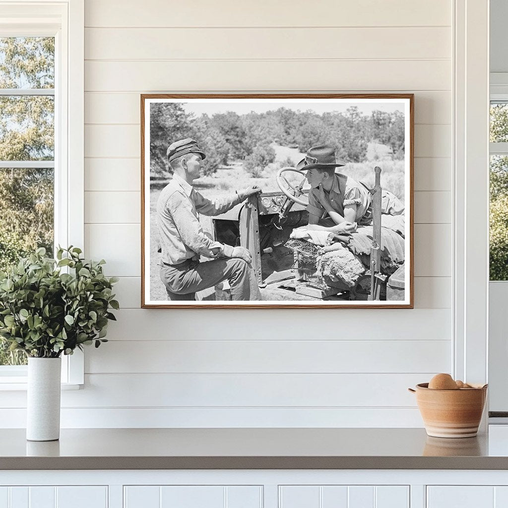 Farmer and Brother in Pie Town New Mexico June 1940