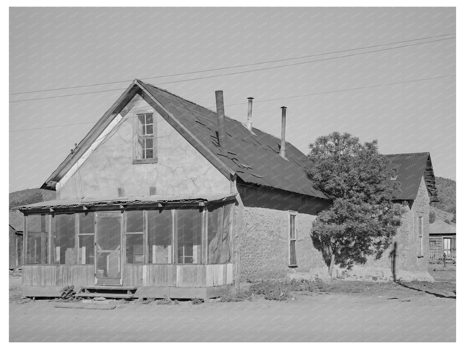 Vintage House in Reserve New Mexico June 1940