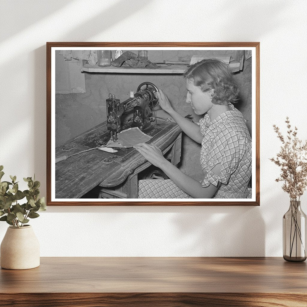Crafting a Fly Swatter in Pie Town New Mexico 1940