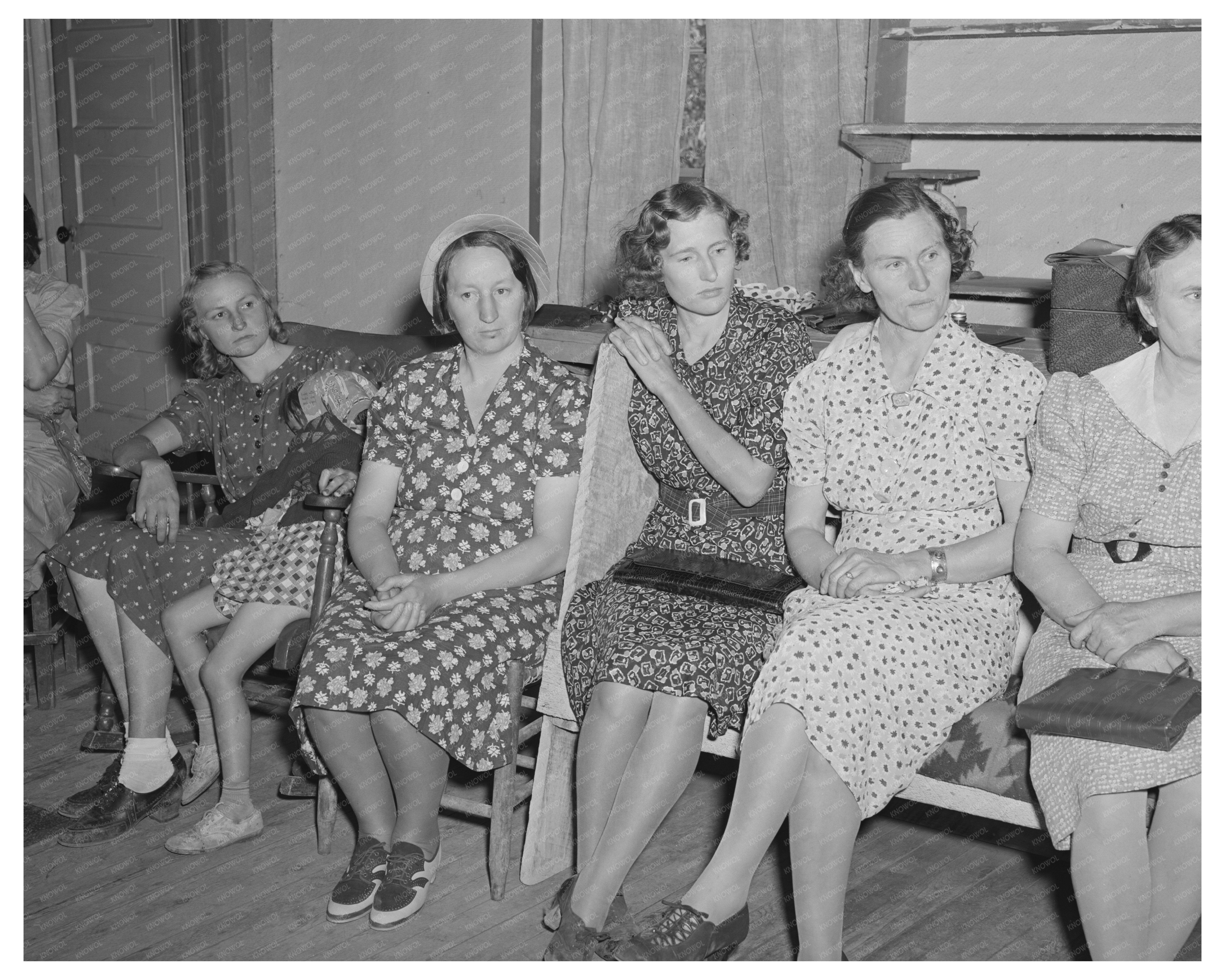 Farm Women at Extension Club Meeting Pie Town 1944