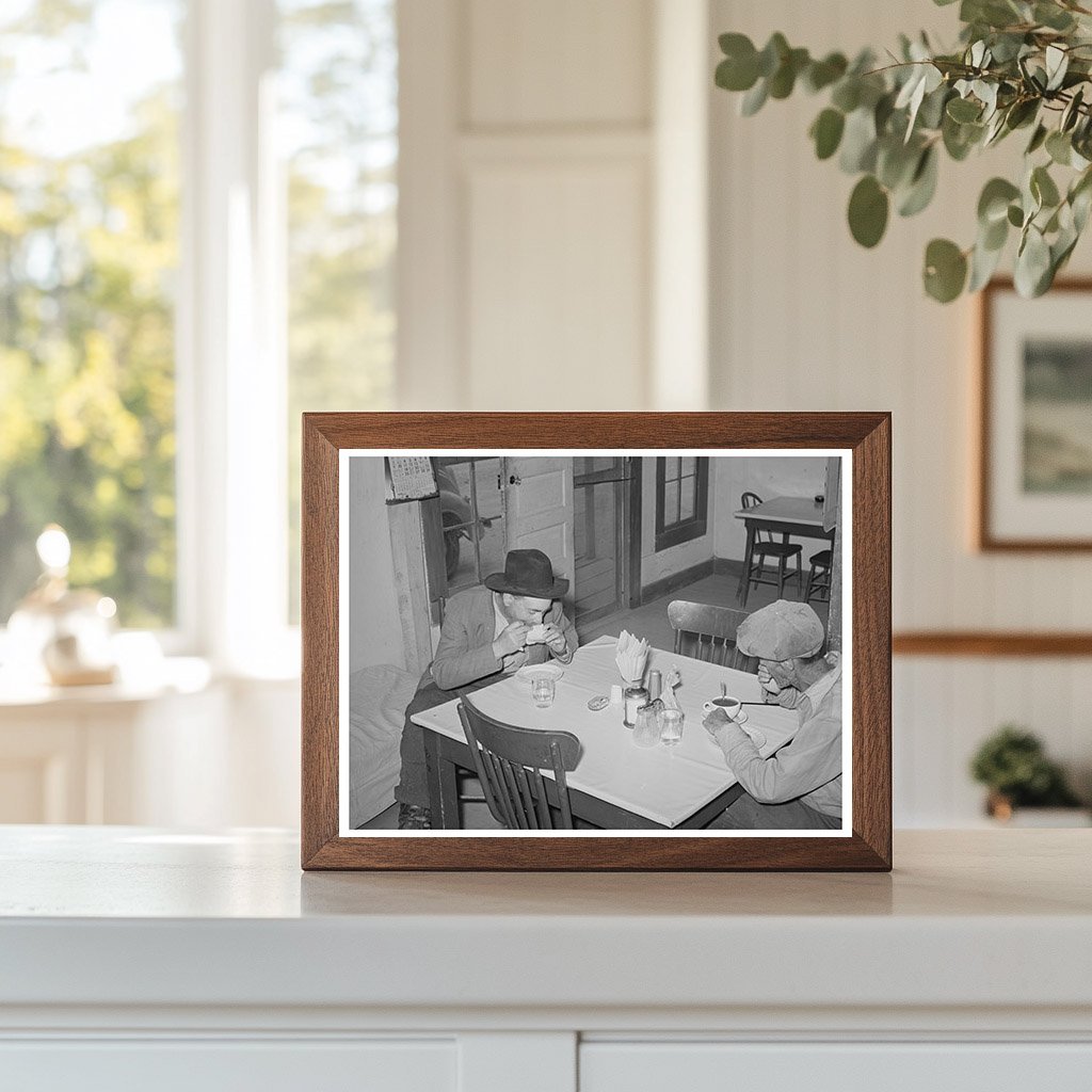 Farmers in Cafe Pie Town New Mexico June 1940