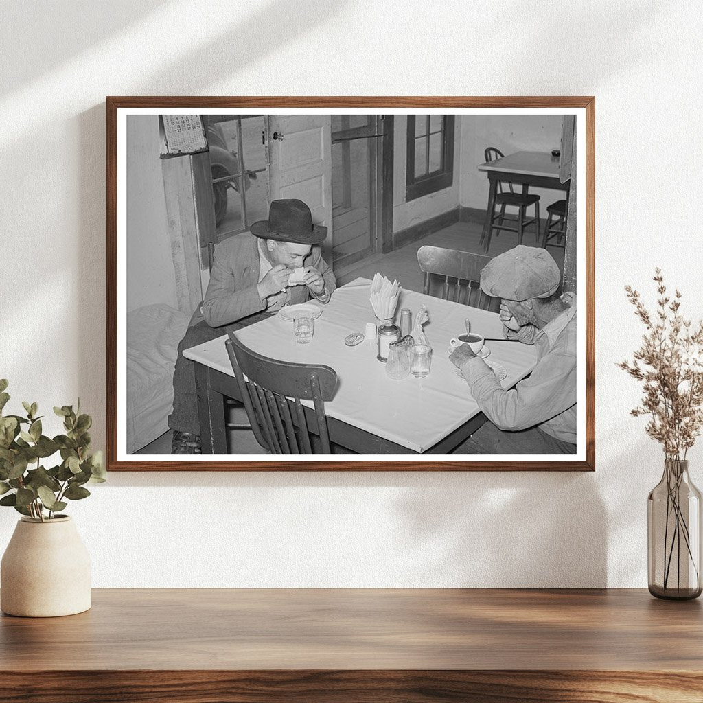 Farmers in Cafe Pie Town New Mexico June 1940