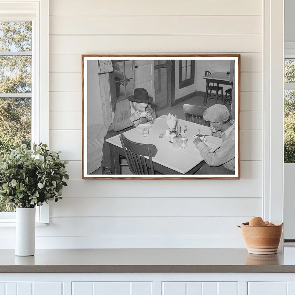 Farmers in Cafe Pie Town New Mexico June 1940