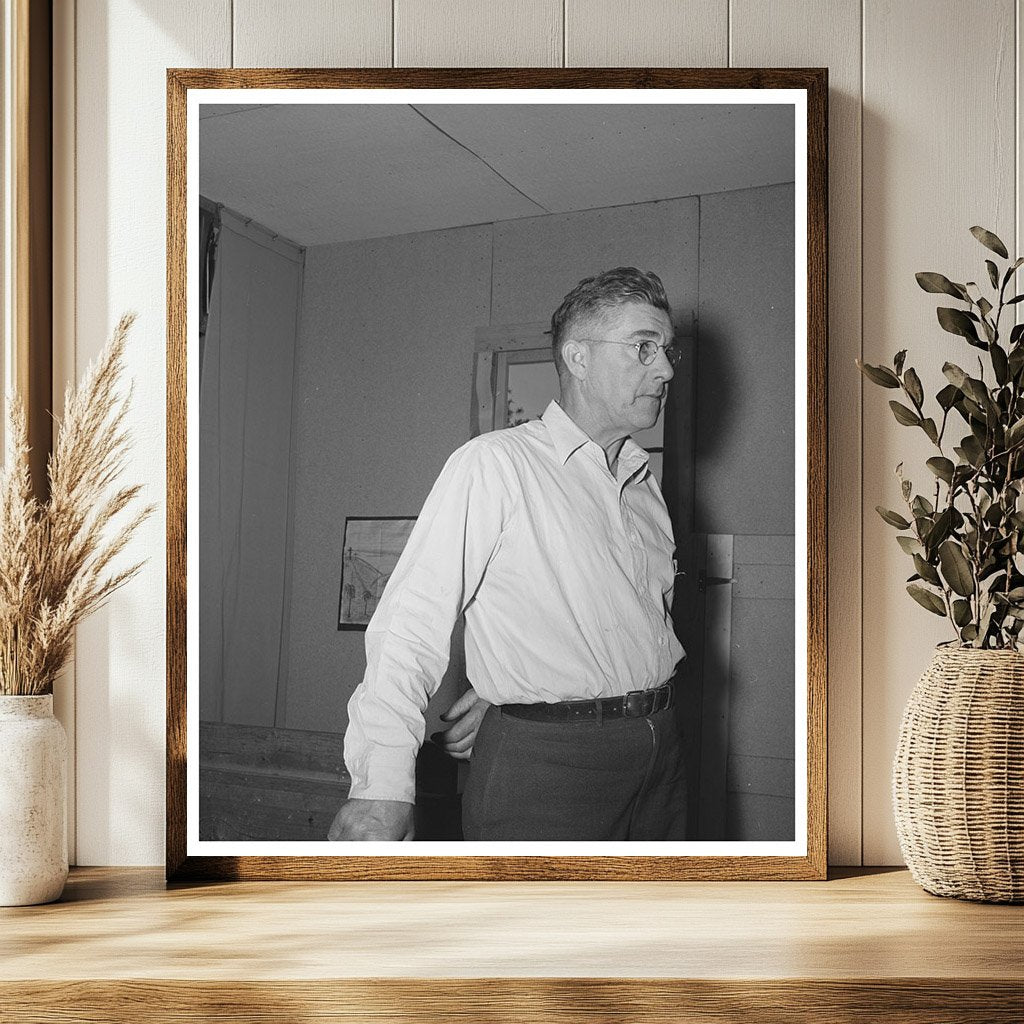 Mr. Keele in Pie Town New Mexico June 1940