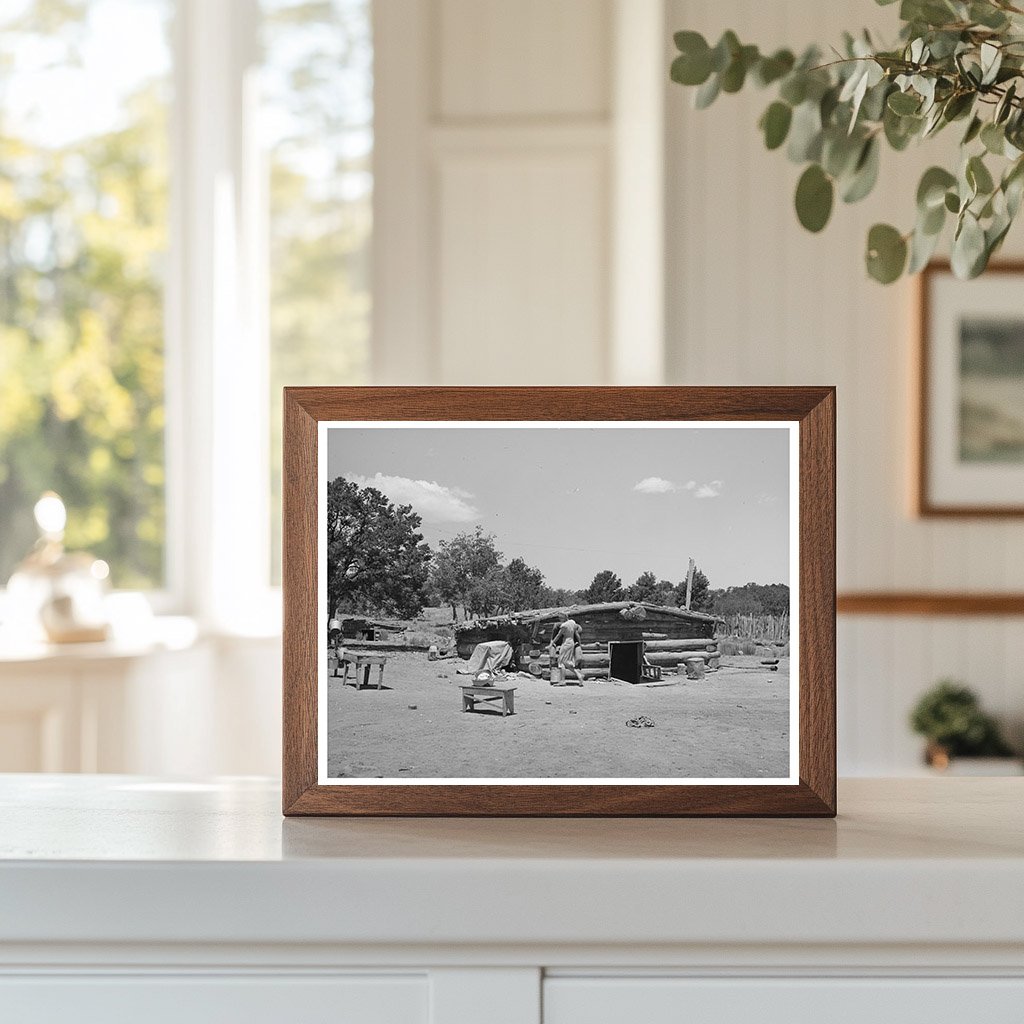 Mr. and Mrs. Caudill Moving Furniture Pie Town New Mexico 1940