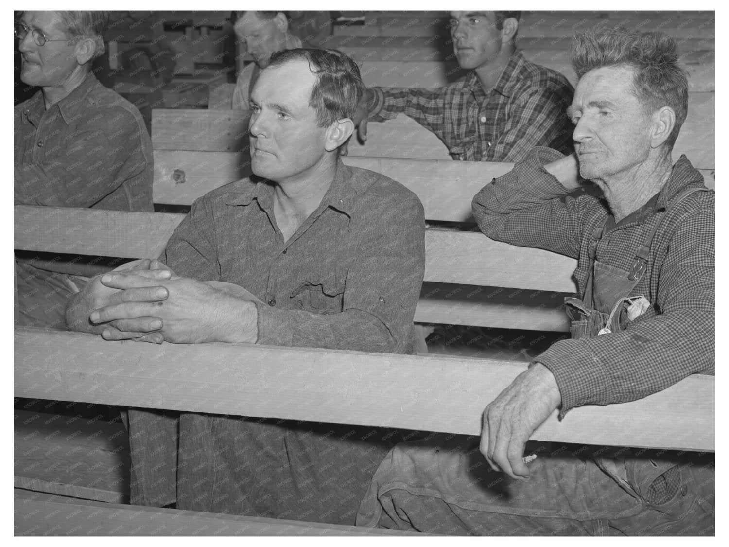 Farm Bureau Meeting in Pie Town New Mexico June 1940