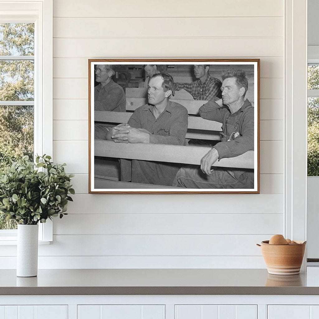 Farm Bureau Meeting in Pie Town New Mexico June 1940