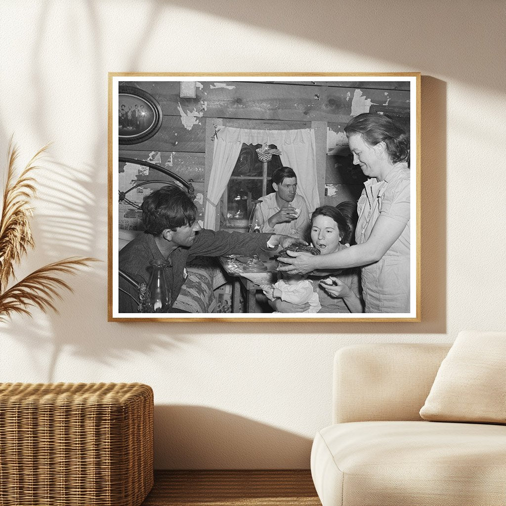 Refreshments at Pie Town Party June 1940 Vintage Photo