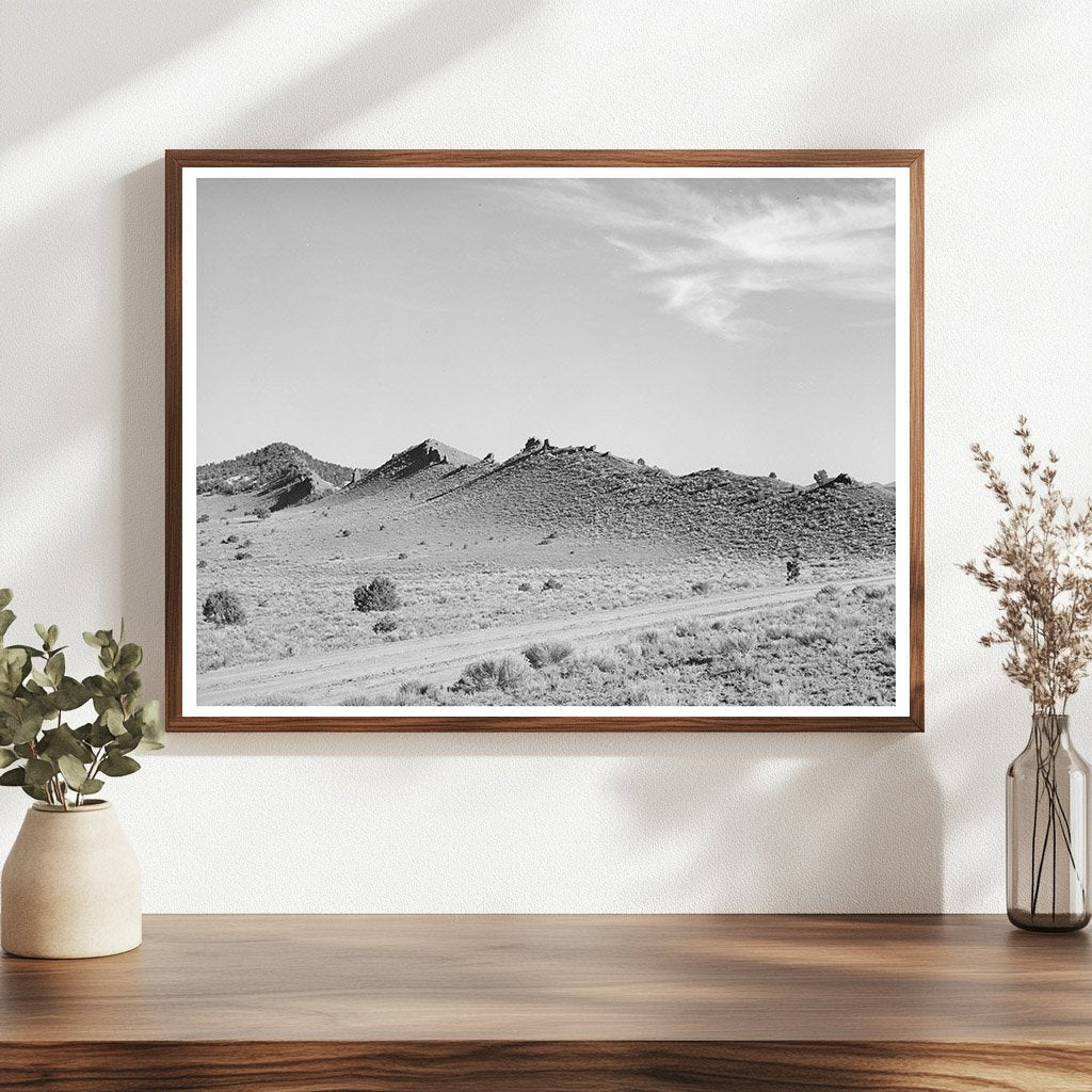 Dike near Pie Town New Mexico June 1940