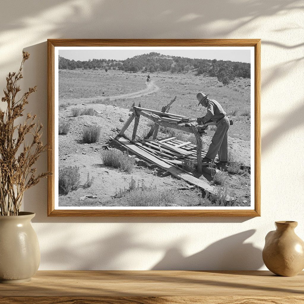 Abandoned Well on Farm in Pie Town New Mexico 1940