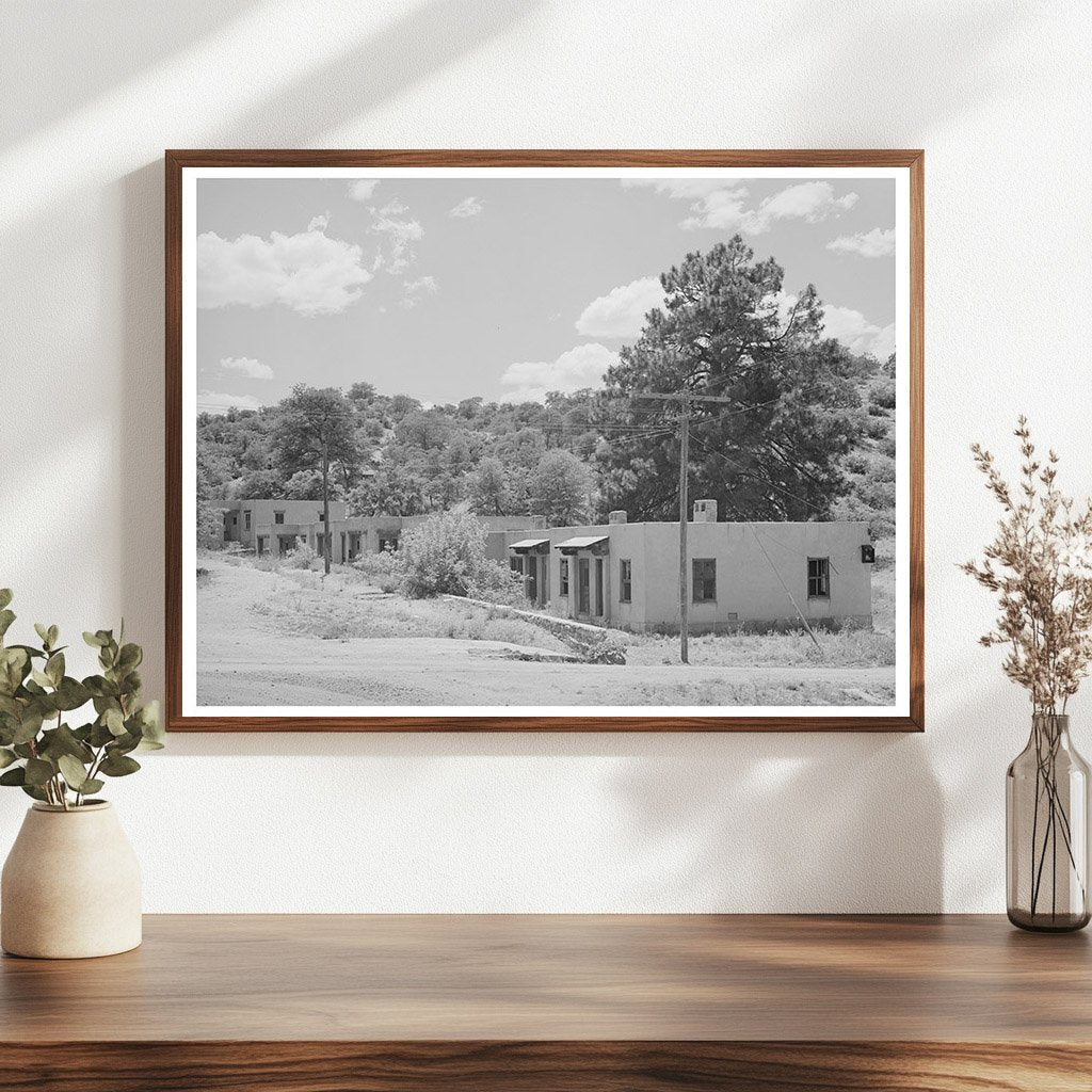Tyrone New Mexico Company Housing June 1940 Historical Photo