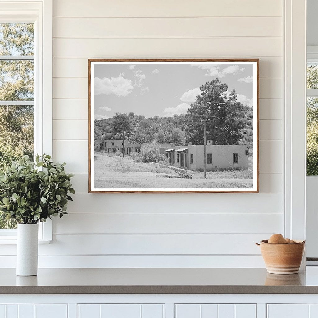 Tyrone New Mexico Company Housing June 1940 Historical Photo