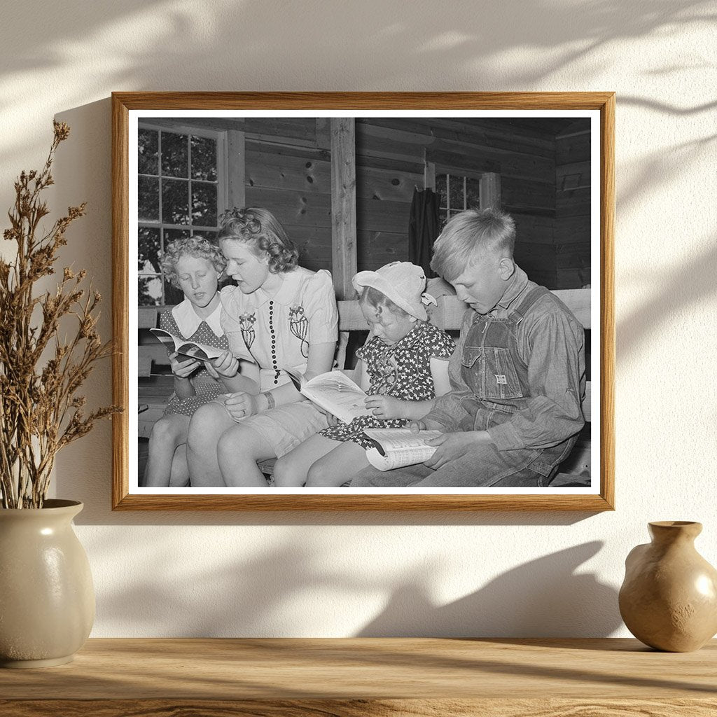1940 Sunday School Singing in Pie Town New Mexico