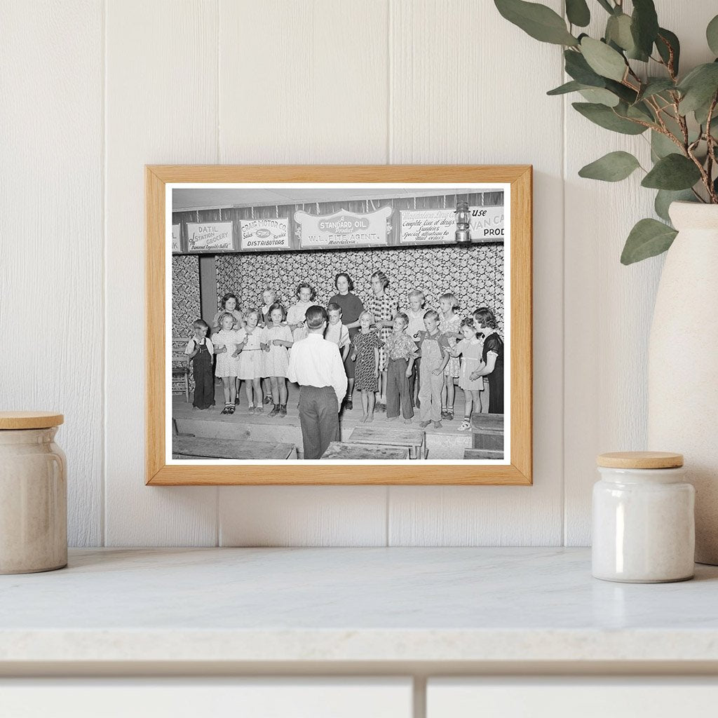 Schoolchildren Band in Pie Town New Mexico June 1940