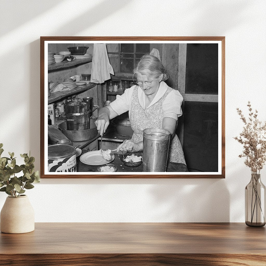 Ice Cream Service in Pie Town New Mexico June 1940