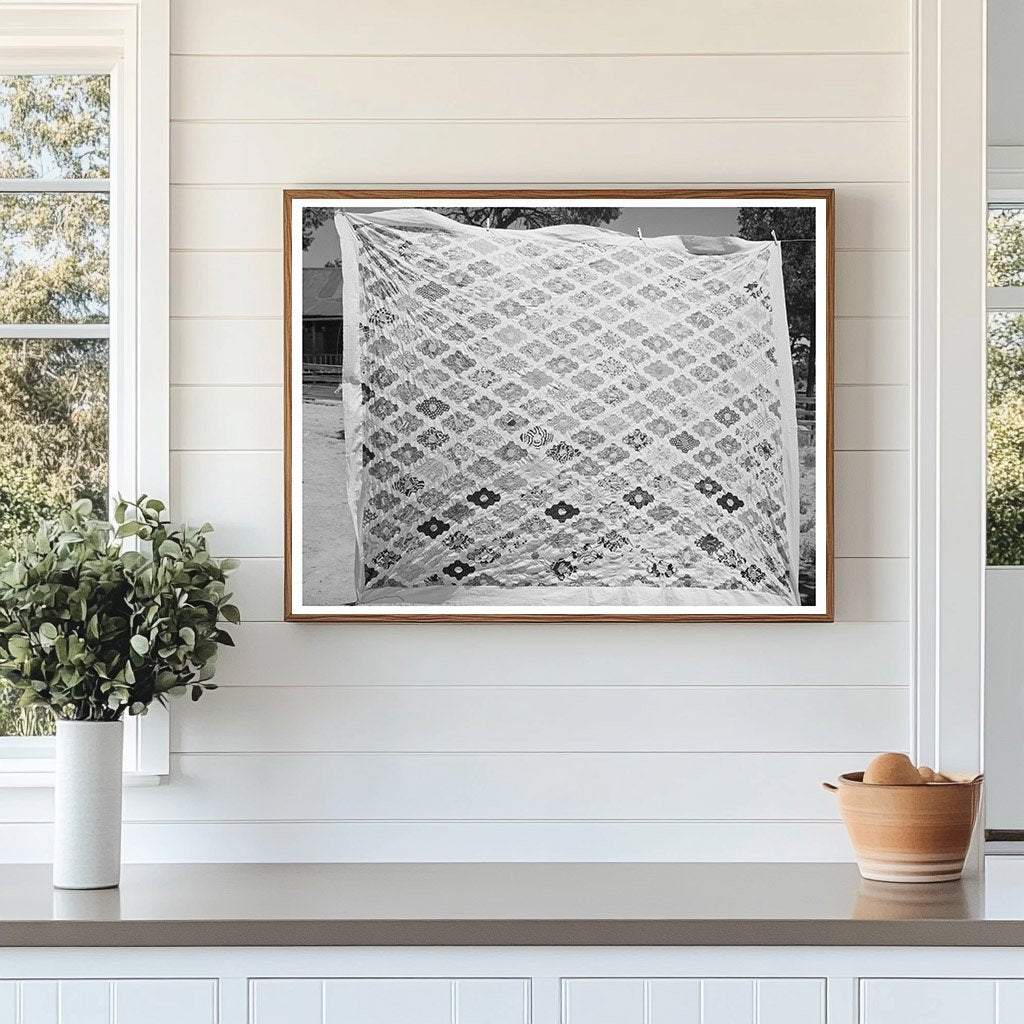 Quilt by Mrs. Bill Stagg Pie Town New Mexico 1940