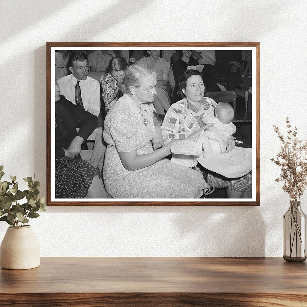 Literary Society Gathering in Pie Town New Mexico 1940