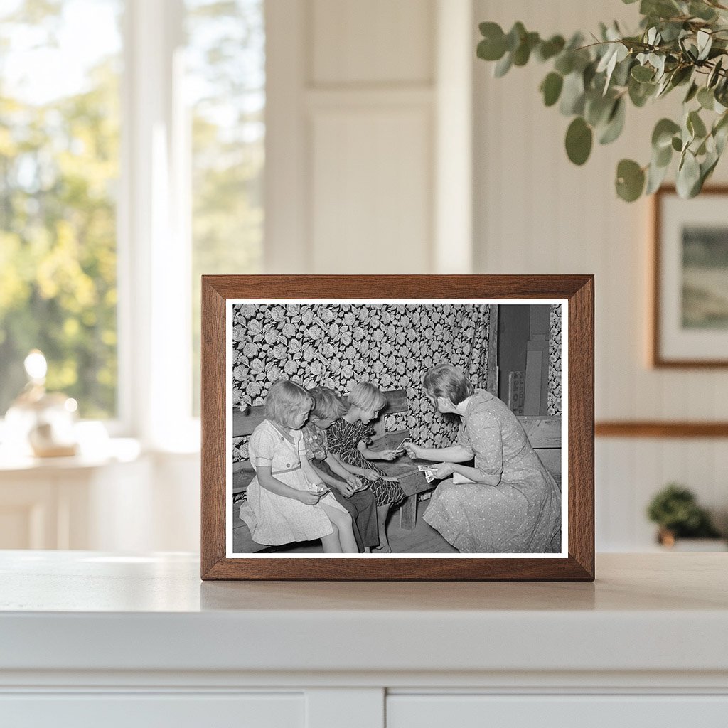 Sunday School Class in Pie Town New Mexico 1940
