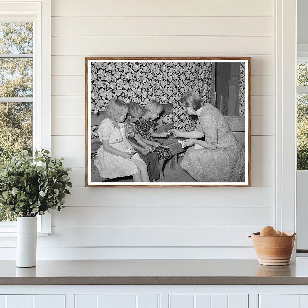 Sunday School Class in Pie Town New Mexico 1940