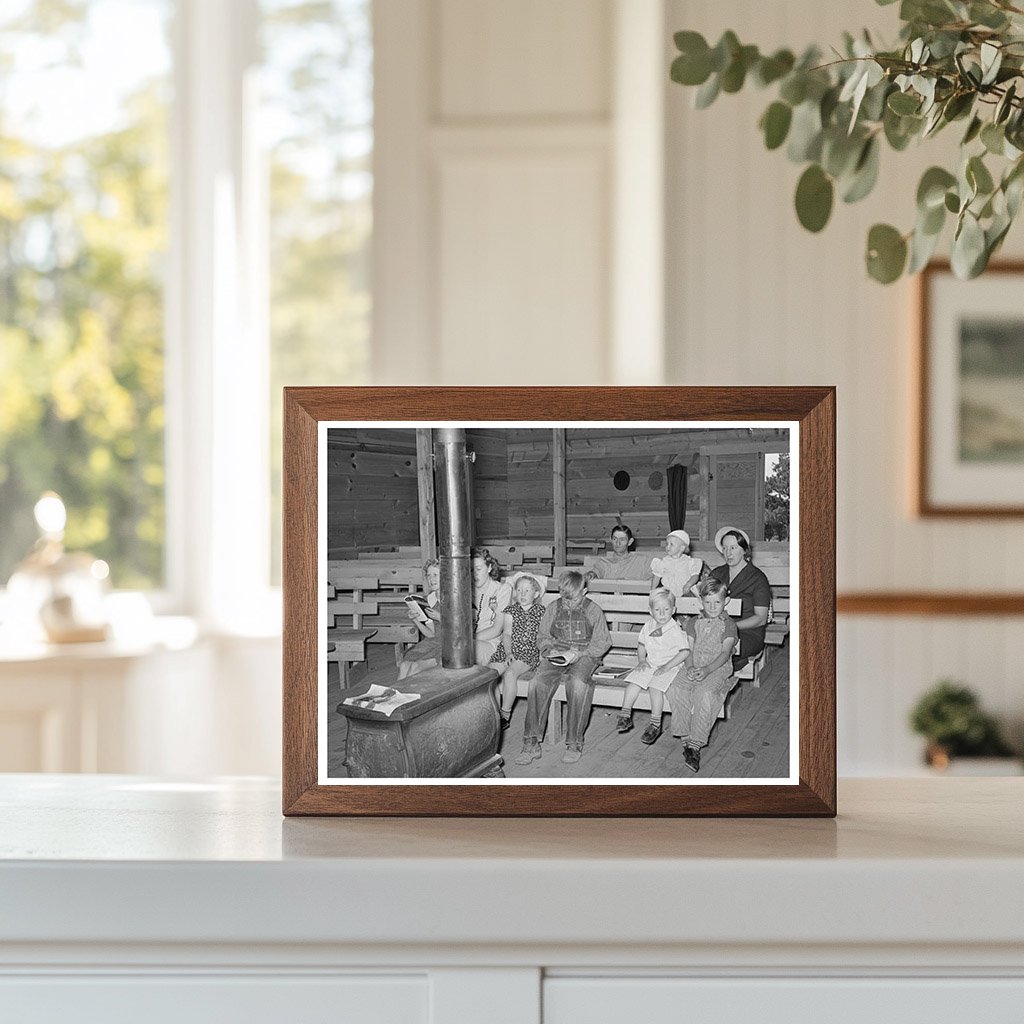 Sunday School Scene in Pie Town New Mexico June 1940