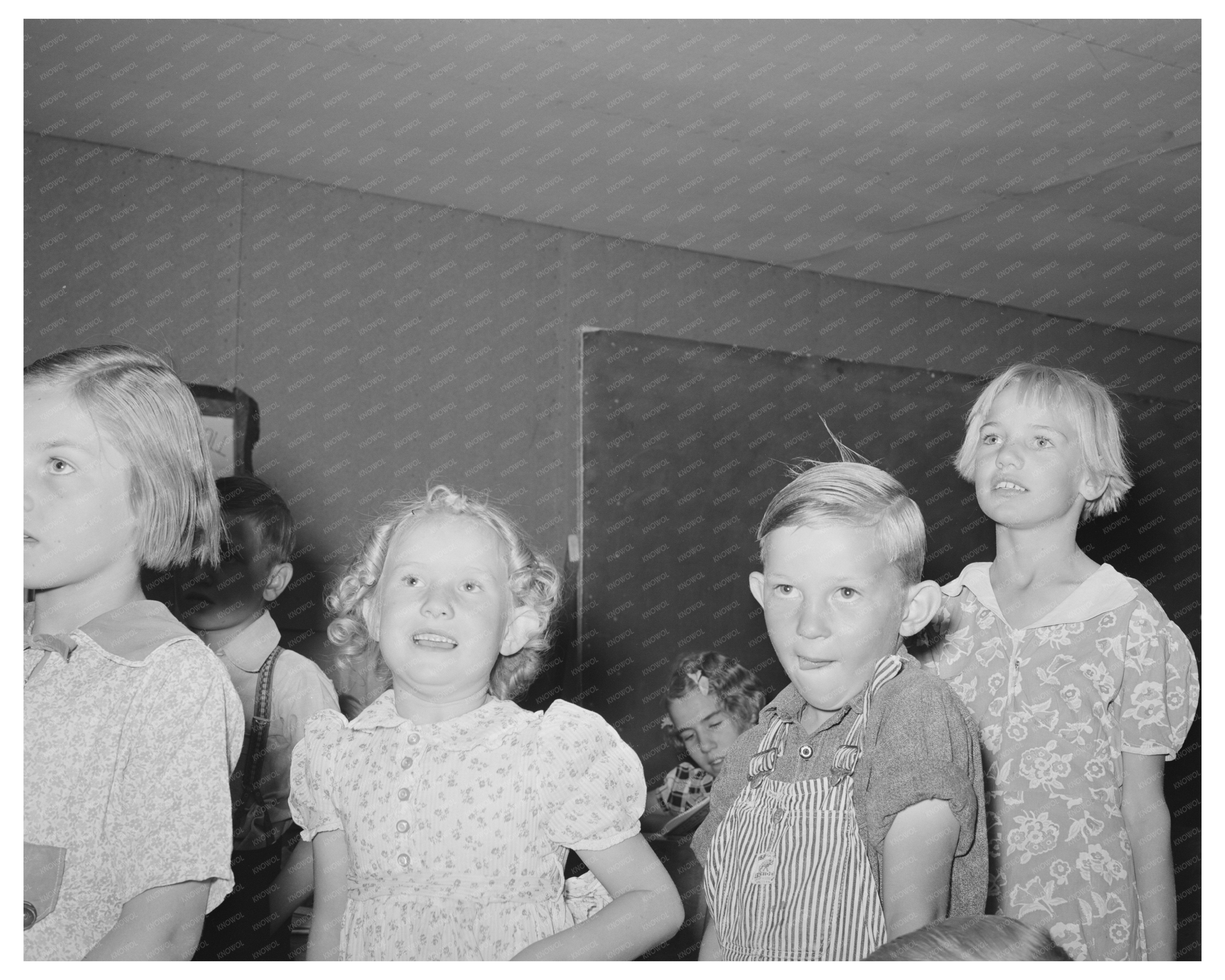 Schoolchildren in Pie Town New Mexico June 1940