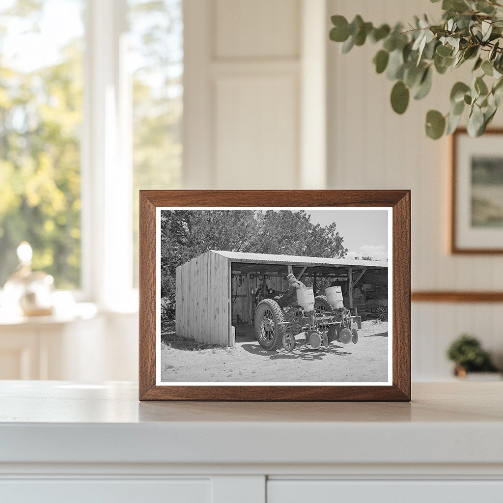 George Huttons Tractor Work in Pie Town New Mexico 1940