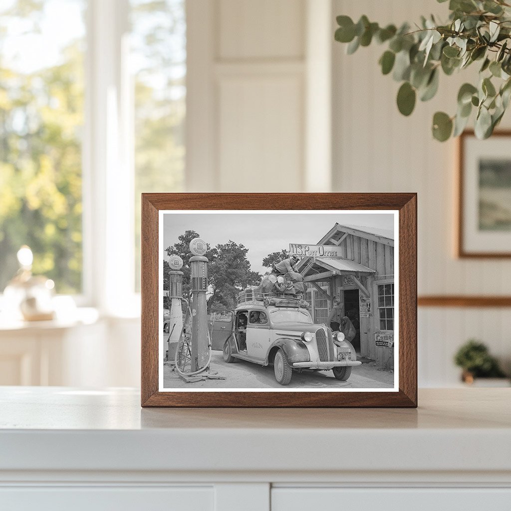 Stagecoach at Pie Town New Mexico June 1940