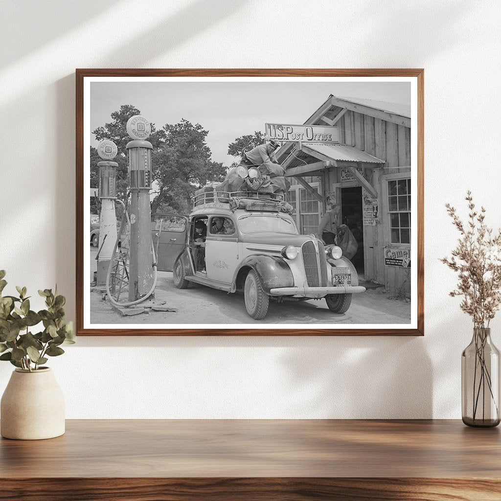 Stagecoach at Pie Town New Mexico June 1940