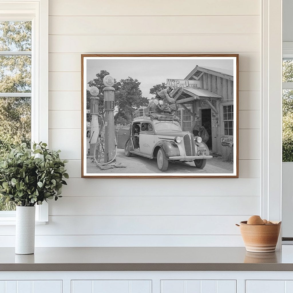 Stagecoach at Pie Town New Mexico June 1940