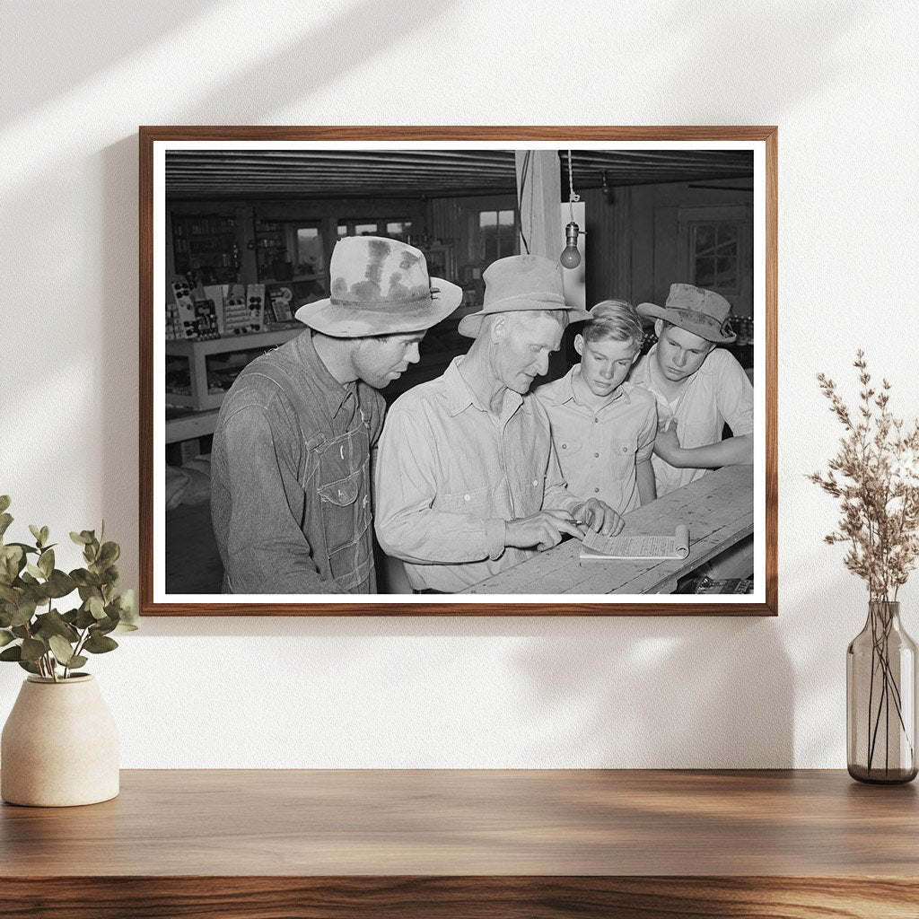 Farmers in General Store Pie Town New Mexico 1940