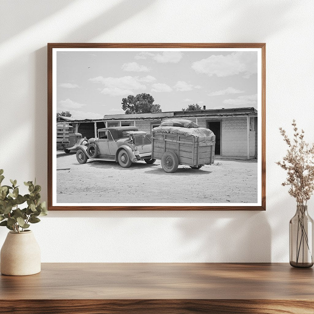 Family Traveling Through Pie Town New Mexico June 1940