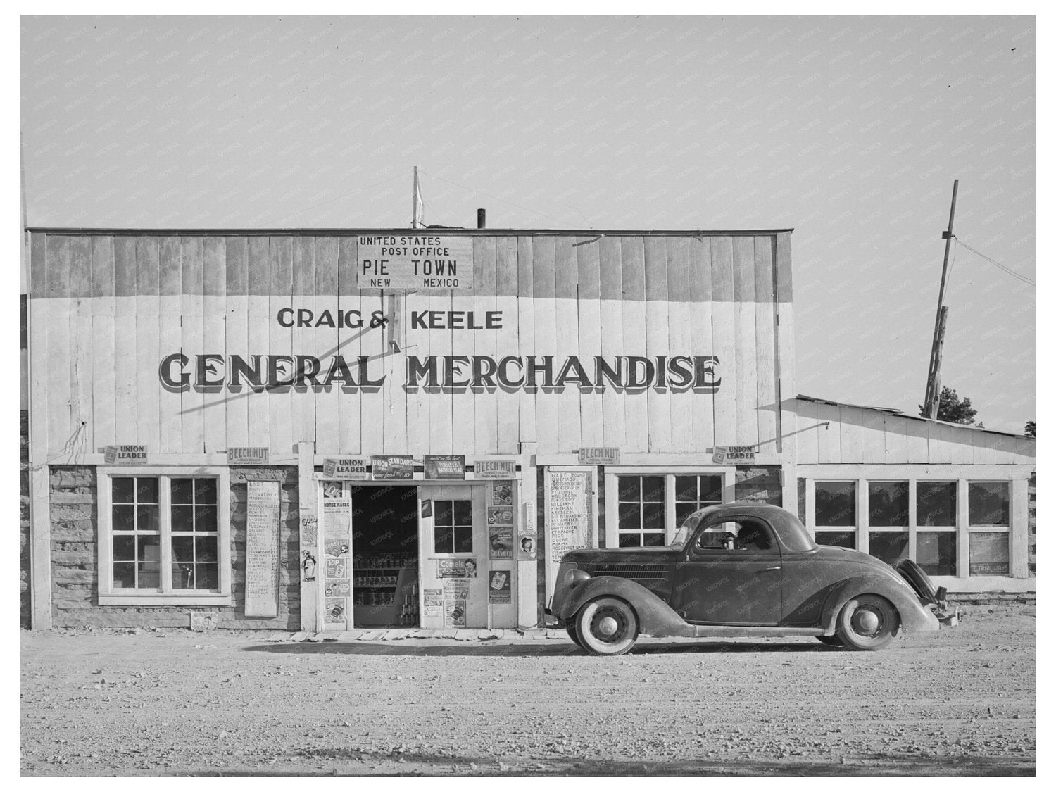 1940 General Store in Pie Town New Mexico Image