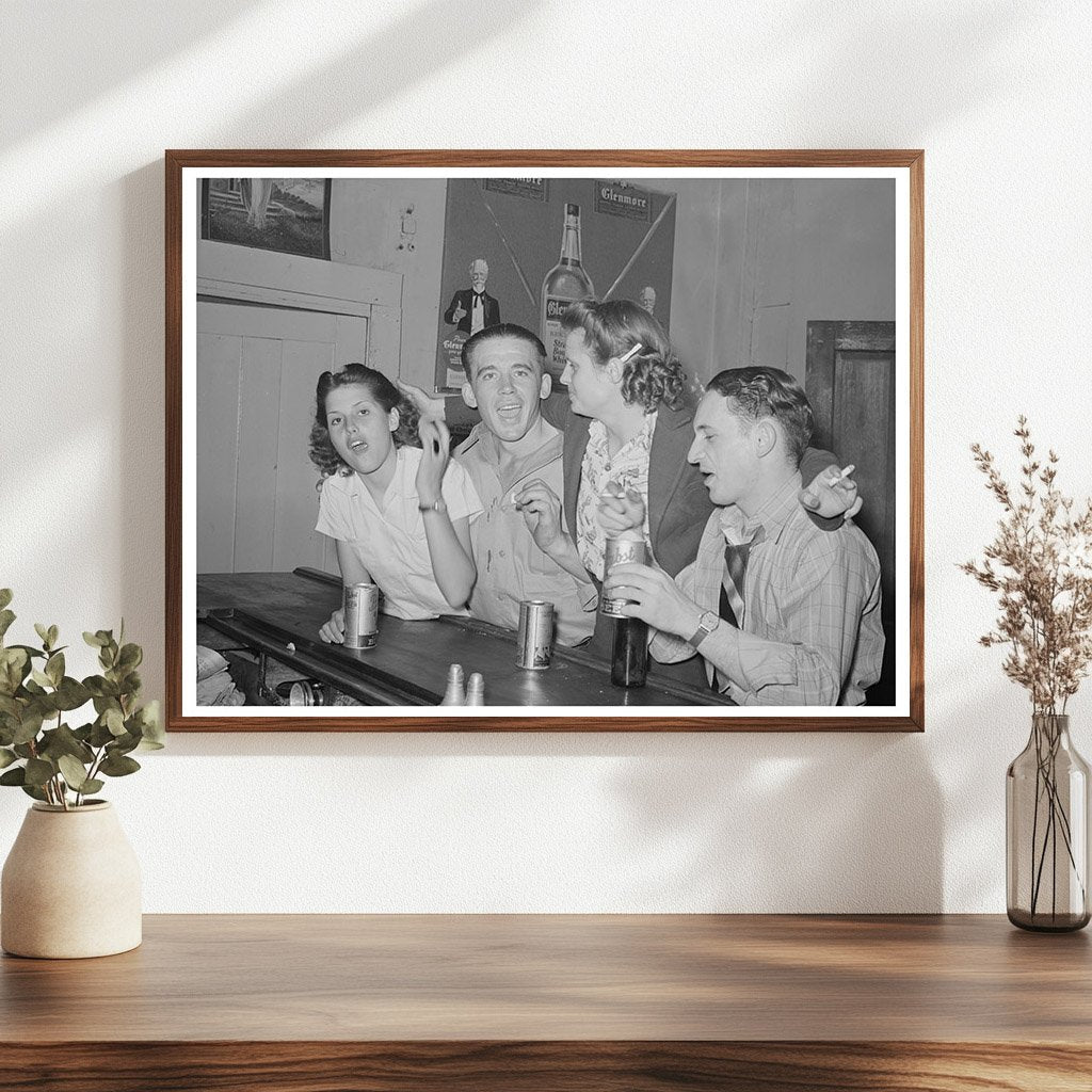 Children in Bar Mogollon New Mexico June 1940