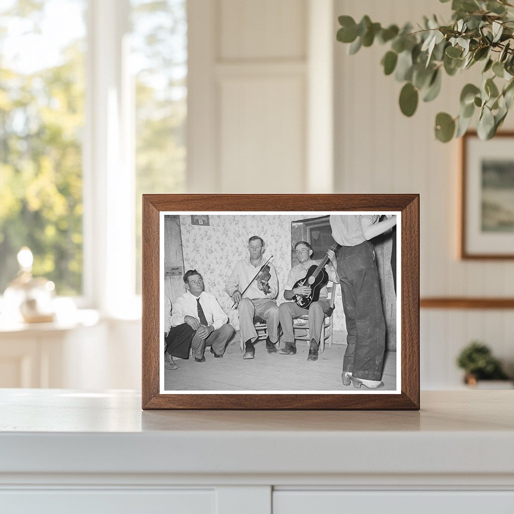 Musicians at Square Dance in Pie Town New Mexico 1940