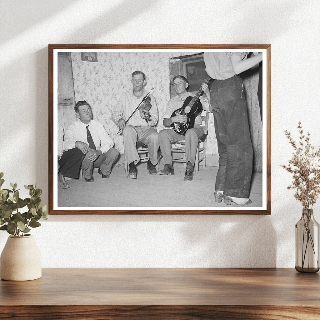 Musicians at Square Dance in Pie Town New Mexico 1940