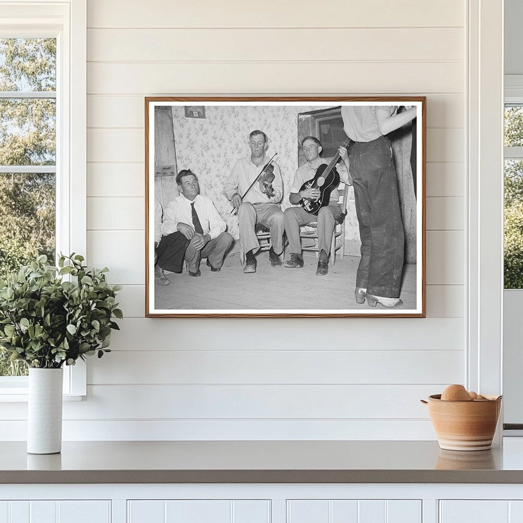 Musicians at Square Dance in Pie Town New Mexico 1940