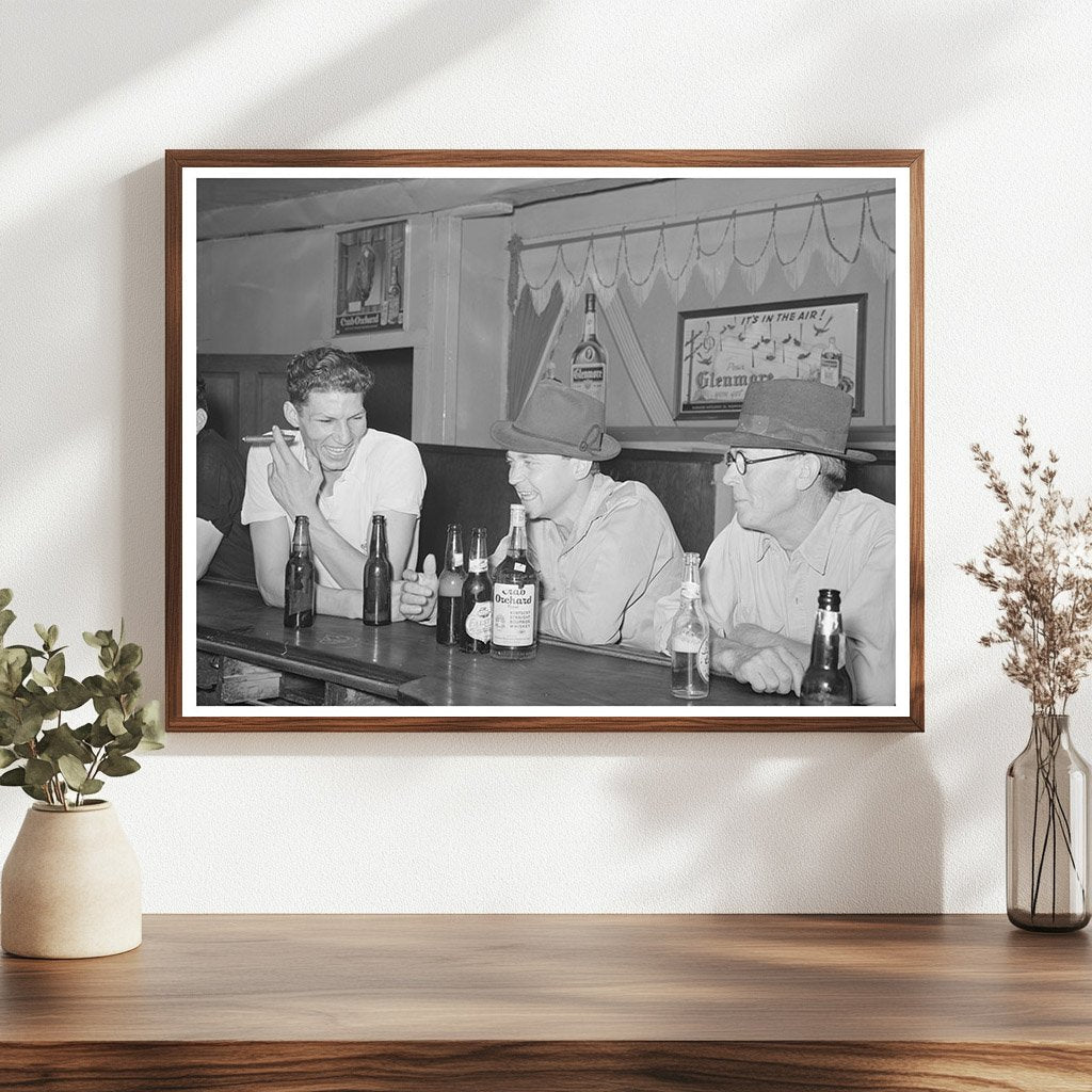 Mogollon New Mexico Barroom Scene June 1940