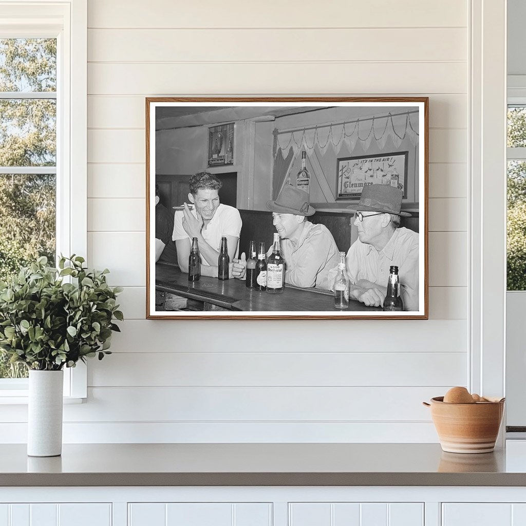 Mogollon New Mexico Barroom Scene June 1940