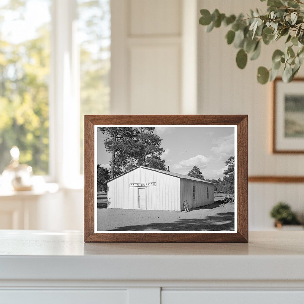 Farm Bureau Building in Pie Town New Mexico 1940