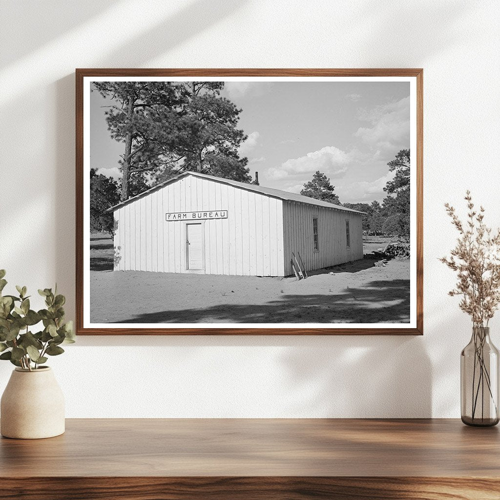 Farm Bureau Building in Pie Town New Mexico 1940