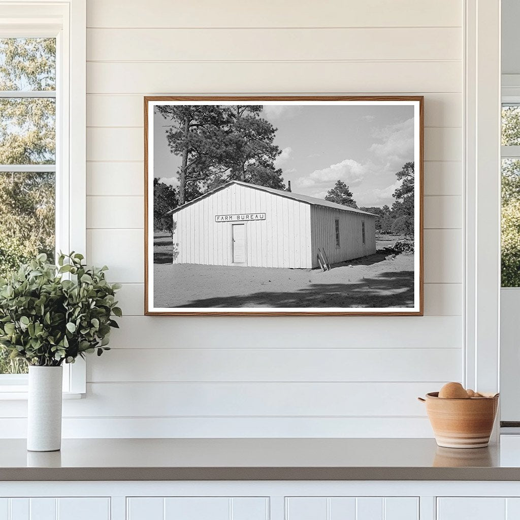 Farm Bureau Building in Pie Town New Mexico 1940