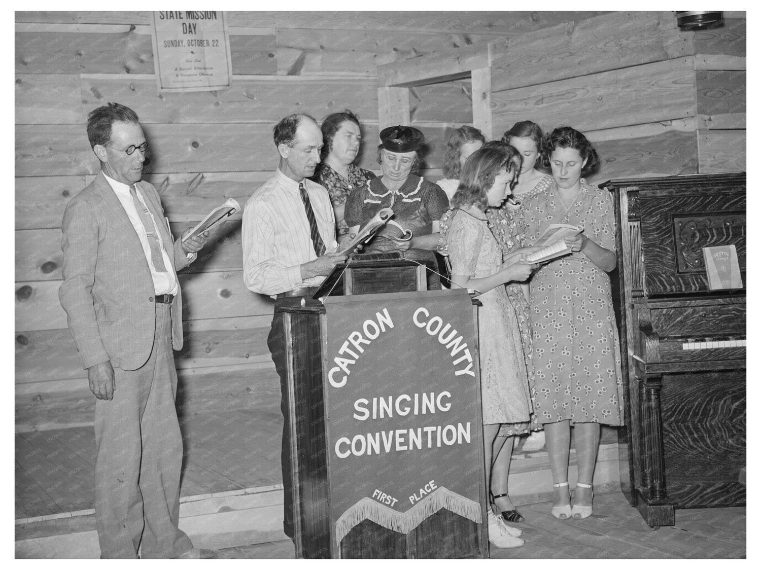 Quemado New Mexico Singers Catron County Championship 1940